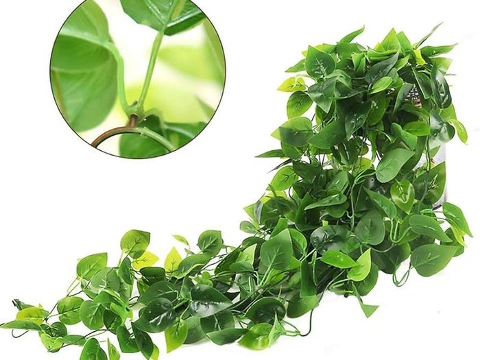 NEW SALE | 2pcs Artificial Hanging Plants 3.6ft Fake Ivy Vine Fake Ivy Leaves for Wedding Wall House Room Patio Indoor Outdoor Home Shelf Office Decor