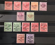 Ireland Collection of 1922-23 Mint Overprints