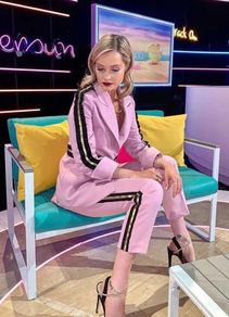 Joanne Hynes limited-edition pink tailored blazer, Size 16