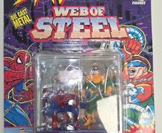Vintage 90s Spider-Man Die-Cast Lot