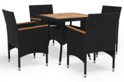 5 Piece Garden Dining Set