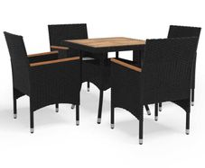 5 Piece Garden Dining Set