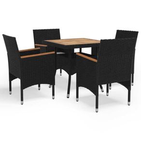 5 Piece Garden Dining Set