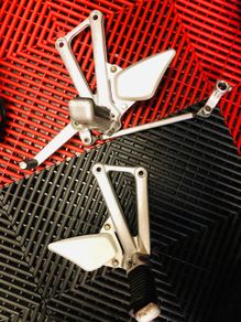 Ducati ST2 rearsets & passenger foot pegs