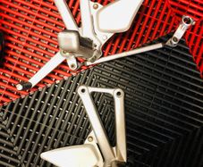 Ducati ST2 rearsets & passenger foot pegs