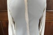 Cream Long Sleeve Blouse