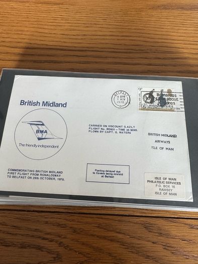 FDC Isle of Man 1978