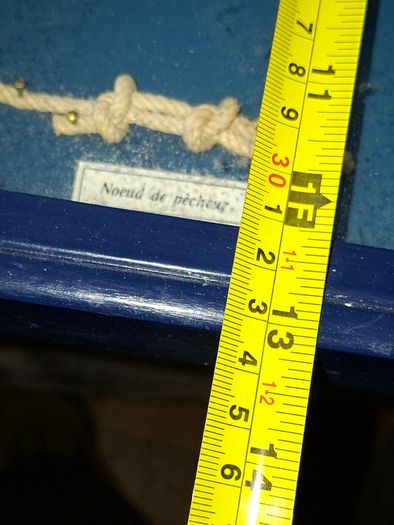 Beautiful Old Ship decorative Nautical Knot Board featuring a model of the Portuguese Tall Ship Sagres