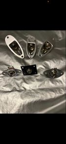 Jack Plate Socket for Fender Stratocaster Telecaster Gibson les Paul Style Guitar Ibanez Jackson esp  PRS charvel Other Guitar and Bass electric guitar parts accessories