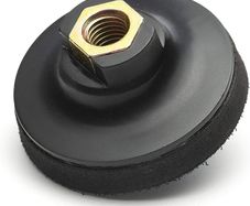 Glass Polish 12605 Rotary Backing Pad, Sander Hook and Loop Backer | Thread M14x2 |  75 mm