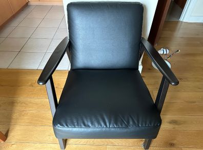 EKENASET Armchair Jonsbyn black
