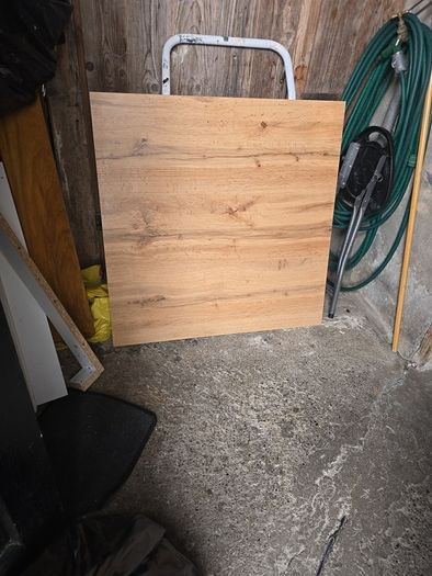 table.. 32 inch sq  and 30 inch high