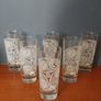 Fabulous Set of Six Vintage Irish Mist Celtic Design Etched/Frosted Highball Glasses, Made in Italy, Mint Condition Image 2