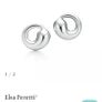 Tiffany & Co Elsa Peretti eternal circle sterling silver earrings Image 4