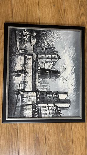 Moulin Rouge Oil Painting