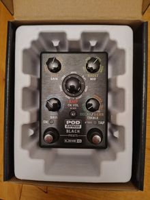 Line 6 pod express black, multi effects pedal boxed as new