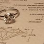 18ct White Gold 3 ct Lab Diamond Solitaire Ring Image 2