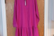 Primark  Cerise  Pink  Dress. Size 18.  B.N.W.T