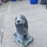 concrete dog ornament Image 2