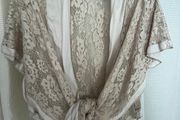 Lil&amp;Jen Lace Cardigan/ Kimono
