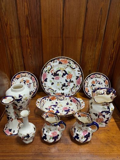 10 piece Masons Ironstone Collection.