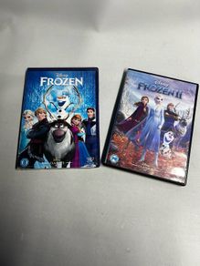 Frozen 1 & Frozen 2 DVDs