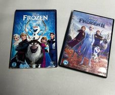Frozen 1 & Frozen 2 DVDs