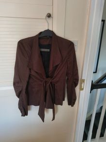zara suede jacket