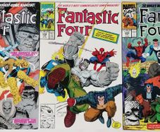 Fantastic Four #'s 347-349 Spider-Man, Wolverine, Hulk & Ghost Rider Team Up (1990-1991)