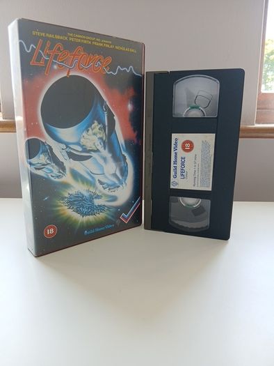 Lifeforce VHS Film On A High Grade Scotch Cassette.