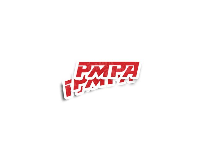 PMPA 1983 Glossy Sticker 2-Pack