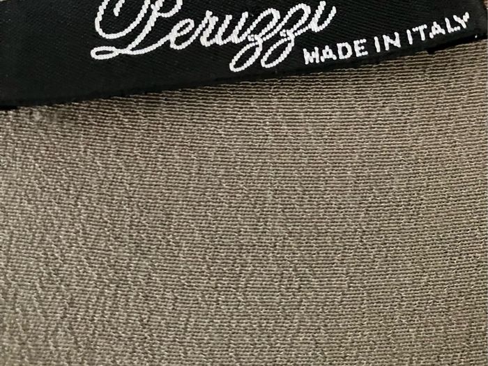 Size 16 Olive Green Striped Top by Peruzzi