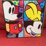 Disney Britto Tinker Bell Pop Art Block Image 5