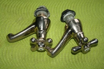 Vintage Brass Bath Taps