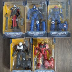McFarlane Warhammer Action Figure Lot Ultramarine Blood Angel Raven Guard