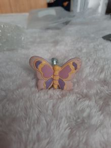 pink butterfly cabinet/drawer knob