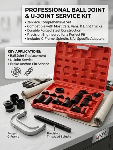 Ball Joint Press Removal Tool Kit  Automotive Service Set