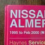Nissan Almera Haynes Service and Repair Manual Image 3