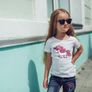 Cute Unicorns Printed Girls T-shirt Tee Top Shirt Birthday Girl Tee Unicorn Tshirt Image 2