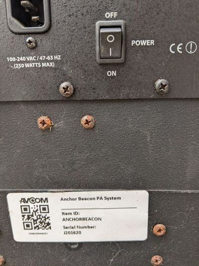 Professional PA system