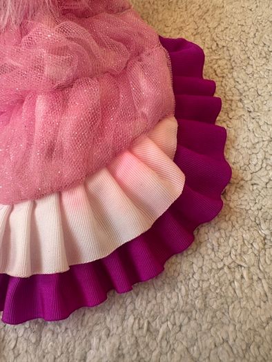 My Little Pony Lily Lightly Unicorn Light Up With Dress Damaged Dirty Lash approx. 12 cm. Used Please see photos