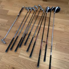 Taylor Made M Series graphite shaft clubs and Ping ZB Putter