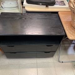 Black dresser