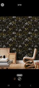 wallpaper sticker floral woodland