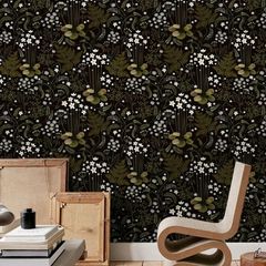 wallpaper sticker floral woodland