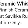 Ceramic Rooster Whistle Finland (Savikka Runni) Image 10