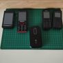 Lot of 5 Old Mobile Phones  Mixed Brands (Possible Not Working) Image 4
