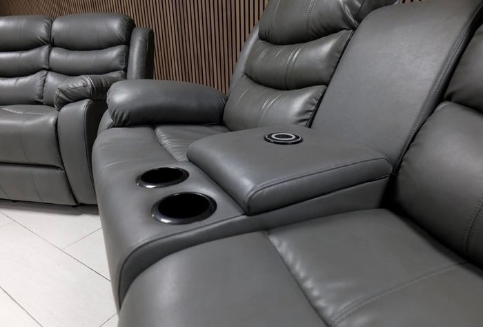 3+2 Roma Plus Wireless Charging Recliner Sofa Set