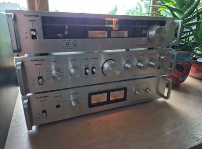 Toshiba SC-330 / SY-330 / ST-330 Vintage Hi-Fi Set