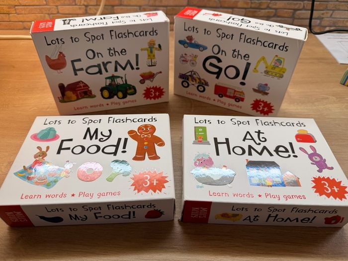 Flash Cards - Set of 4 Miles Kelly Flash Cards